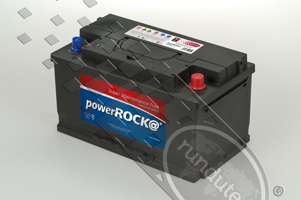 PowerROCK BAT080RKT - Стартерная аккумуляторная батарея, АКБ www.autospares.lv