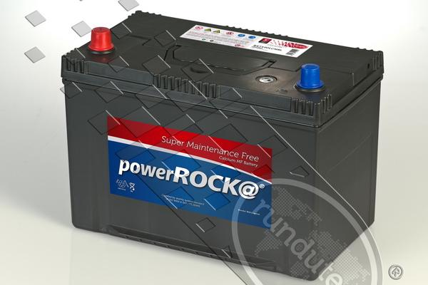 PowerROCK BAT100LCNBL - Startera akumulatoru baterija autospares.lv