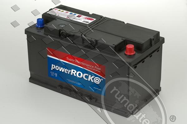 PowerROCK BAT100RHT - Startera akumulatoru baterija www.autospares.lv