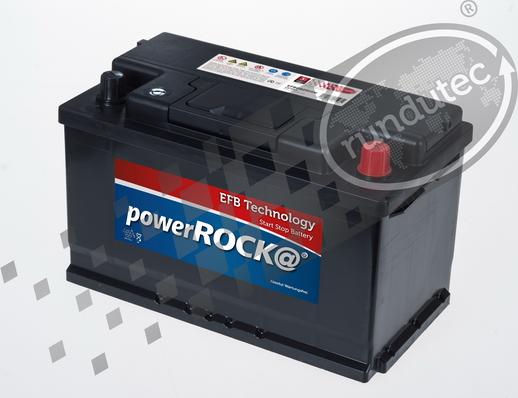 PowerROCK EFB080RHN - Starter Battery www.autospares.lv