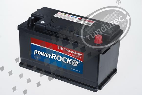 PowerROCK EFB075RKN - Starter Battery www.autospares.lv