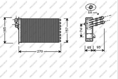 Prasco AD016H004 - Siltummainis, Salona apsilde www.autospares.lv