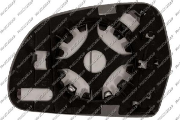 Prasco AD8107503 - Spoguļstikls, Ārējais atpakaļskata spogulis www.autospares.lv