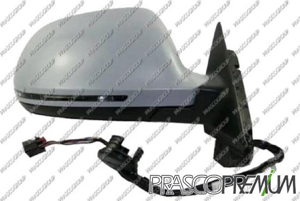 Prasco AD3227323P - Ārējais atpakaļskata spogulis www.autospares.lv