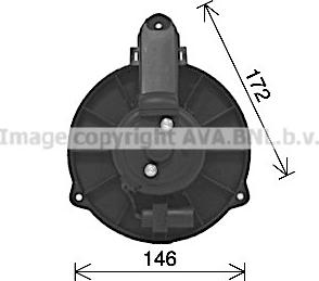 Prasco AI8427 - Elektromotors, Salona ventilācija www.autospares.lv