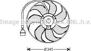 Prasco AI7509 - Ventilators, Motora dzesēšanas sistēma www.autospares.lv