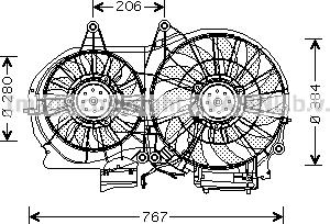 Prasco AI7506 - Ventilators, Motora dzesēšanas sistēma www.autospares.lv