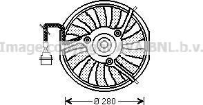 Prasco AI7511 - Ventilators, Motora dzesēšanas sistēma www.autospares.lv