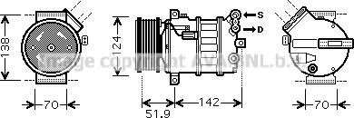 Prasco ALK112 - Kompresors, Gaisa kond. sistēma www.autospares.lv