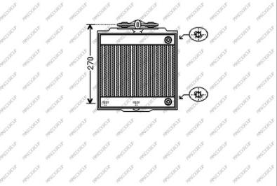 Prasco BM101R008 - Radiators, Motora dzesēšanas sistēma www.autospares.lv