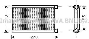 Prasco BW6344 - Siltummainis, Salona apsilde www.autospares.lv