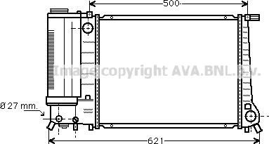 Prasco BW2135 - Radiators, Motora dzesēšanas sistēma www.autospares.lv