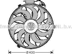 Prasco BW7507 - Ventilators, Motora dzesēšanas sistēma www.autospares.lv