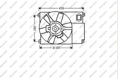 Prasco CI950F001 - Ventilators, Motora dzesēšanas sistēma www.autospares.lv