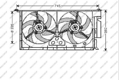 Prasco CI915F004 - Ventilators, Motora dzesēšanas sistēma www.autospares.lv