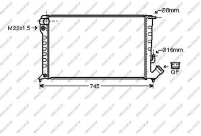 Prasco CI420R014 - Radiators, Motora dzesēšanas sistēma www.autospares.lv