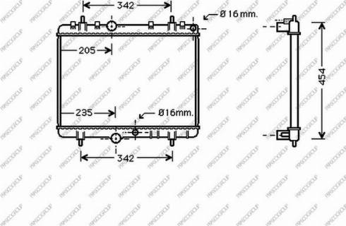 Prasco CI422R022 - Radiators, Motora dzesēšanas sistēma www.autospares.lv