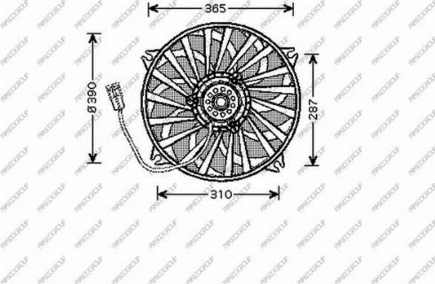 Prasco CI520F002 - Ventilators, Motora dzesēšanas sistēma www.autospares.lv