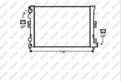 Prasco CI053R002 - Radiators, Motora dzesēšanas sistēma www.autospares.lv