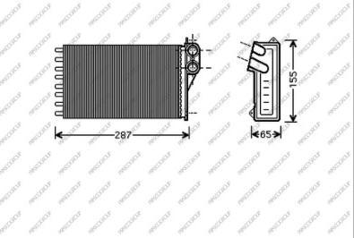 Prasco CI304H001 - Siltummainis, Salona apsilde www.autospares.lv