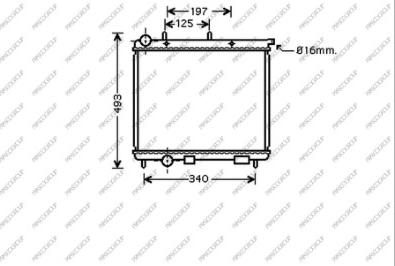 Prasco CI304R003 - Radiators, Motora dzesēšanas sistēma www.autospares.lv