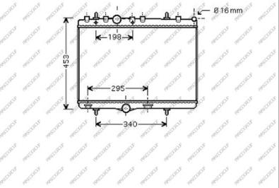 Prasco CI304R007 - Radiators, Motora dzesēšanas sistēma www.autospares.lv