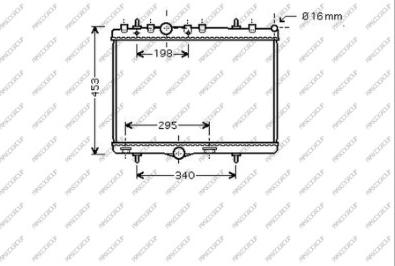 Prasco CI325R002 - Radiators, Motora dzesēšanas sistēma www.autospares.lv