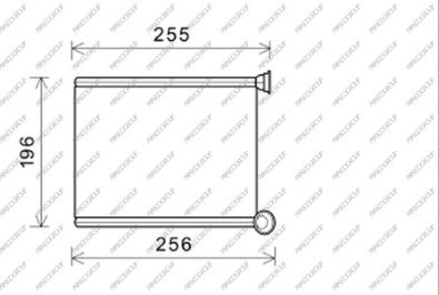 Prasco CI705H001 - Siltummainis, Salona apsilde www.autospares.lv