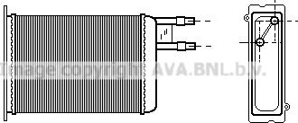 Prasco CN6128 - Siltummainis, Salona apsilde www.autospares.lv