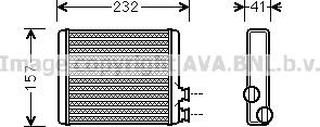 Prasco CN6286 - Siltummainis, Salona apsilde www.autospares.lv