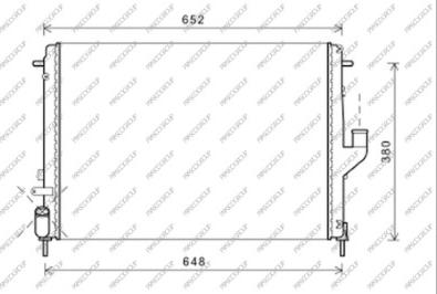 Prasco DA220R006 - Radiators, Motora dzesēšanas sistēma www.autospares.lv