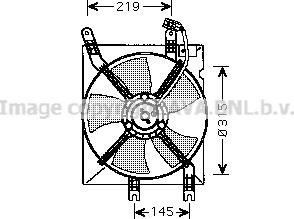 Prasco DW7508 - Ventilators, Motora dzesēšanas sistēma www.autospares.lv