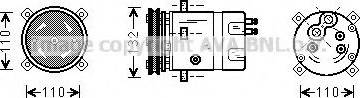 Prasco DWK019 - Kompresors, Gaisa kond. sistēma www.autospares.lv