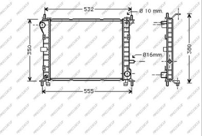 Prasco FD420R001 - Radiators, Motora dzesēšanas sistēma www.autospares.lv