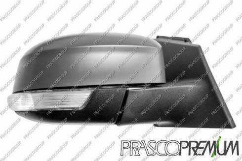 Prasco FD4287313P - Ārējais atpakaļskata spogulis www.autospares.lv