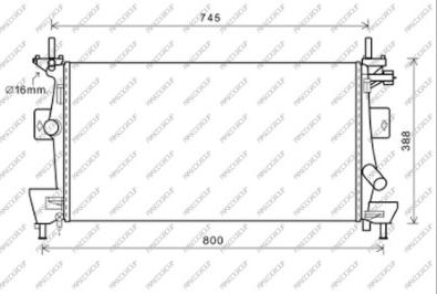 Prasco FD428R002 - Radiators, Motora dzesēšanas sistēma www.autospares.lv