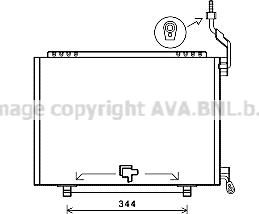 Prasco FD5610 - Kondensators, Gaisa kond. sistēma www.autospares.lv