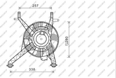 Prasco FD602F002 - Ventilators, Motora dzesēšanas sistēma www.autospares.lv