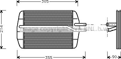 Prasco FD6216 - Siltummainis, Salona apsilde www.autospares.lv