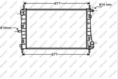 Prasco FD107R004 - Radiators, Motora dzesēšanas sistēma www.autospares.lv