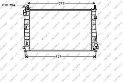 Prasco FD107R001 - Radiators, Motora dzesēšanas sistēma www.autospares.lv