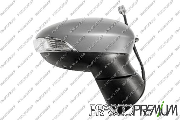 Prasco FD3467353P - Ārējais atpakaļskata spogulis www.autospares.lv