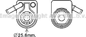 Prasco FD3622 - Eļļas radiators, Motoreļļa www.autospares.lv