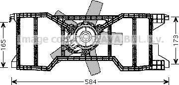 Prasco FD7540 - Ventilators, Motora dzesēšanas sistēma www.autospares.lv