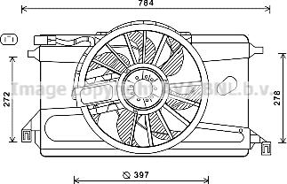 Prasco FD7561 - Ventilators, Motora dzesēšanas sistēma www.autospares.lv