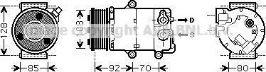 Prasco FDAK415 - Kompresors, Gaisa kond. sistēma www.autospares.lv