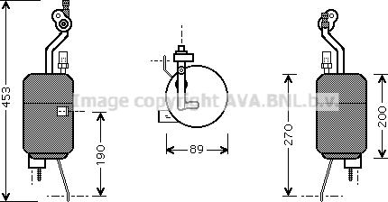 Prasco FDD310 - Sausinātājs, Kondicionieris www.autospares.lv