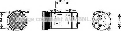 Prasco FDK267 - Kompresors, Gaisa kond. sistēma www.autospares.lv