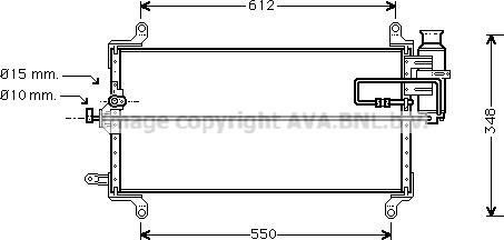 Prasco FT5217 - Kondensators, Gaisa kond. sistēma www.autospares.lv