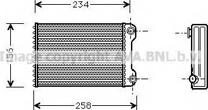 Prasco FT6242 - Siltummainis, Salona apsilde www.autospares.lv